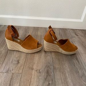 Steve Madden Wedges - size 10 - only worn once